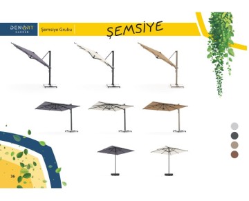 BAHÇE TİPİ ŞEMSİYE