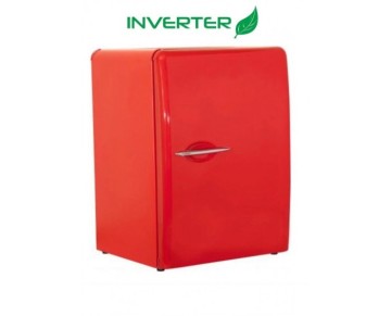 RETRO İNVERTER SİSTEM MİNİBAR BLOK KAPI 40 LT KIRMIZI RENK