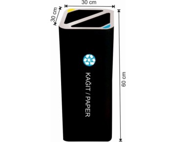 2'Lİ GERİ DÖNÜŞÜM KUTUSU