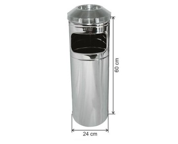 27 LT 4 NO PASLANMAZ KÜLLÜKLÜ ÇÖP KOVASI